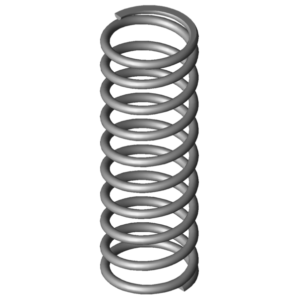 Obraz CAD Sprezyny naciskowe VD-364R-72