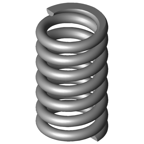 Obraz CAD Sprezyny naciskowe VD-364R-91