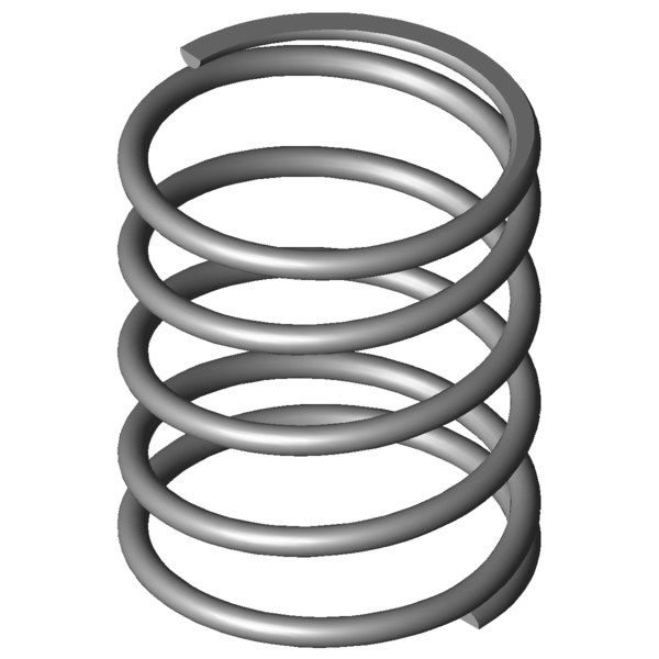 Obraz CAD Sprezyny naciskowe VD-364W