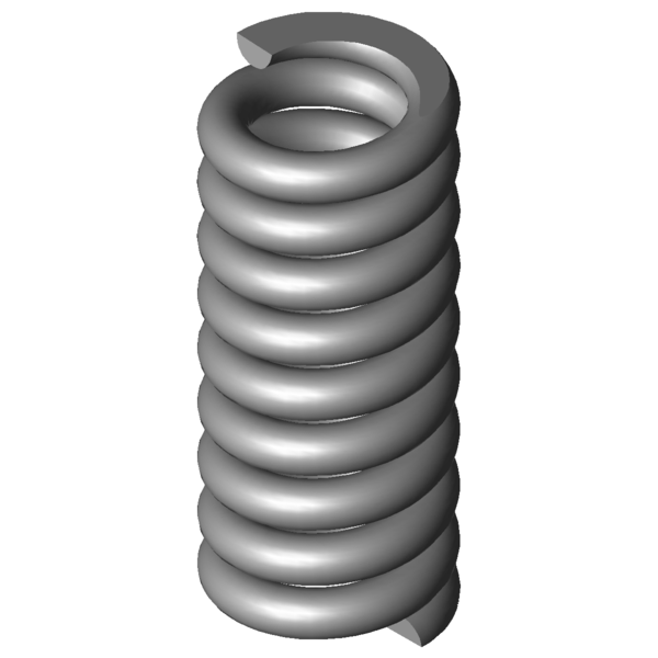 Obraz CAD Sprezyny naciskowe VD-365RA