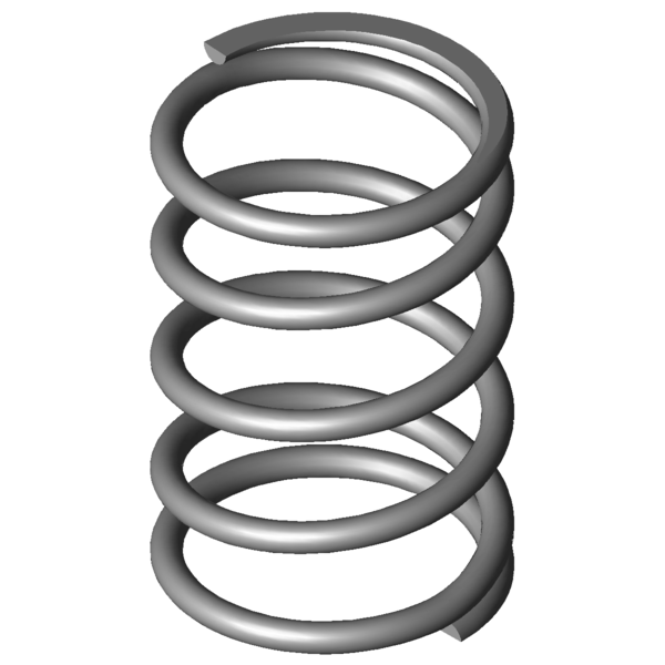 Obraz CAD Sprezyny naciskowe VD-370