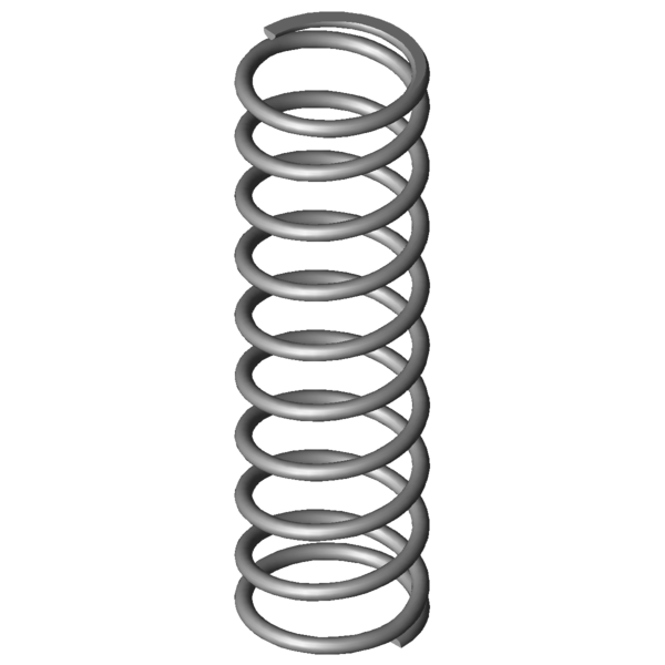 Obraz CAD Sprezyny naciskowe VD-372