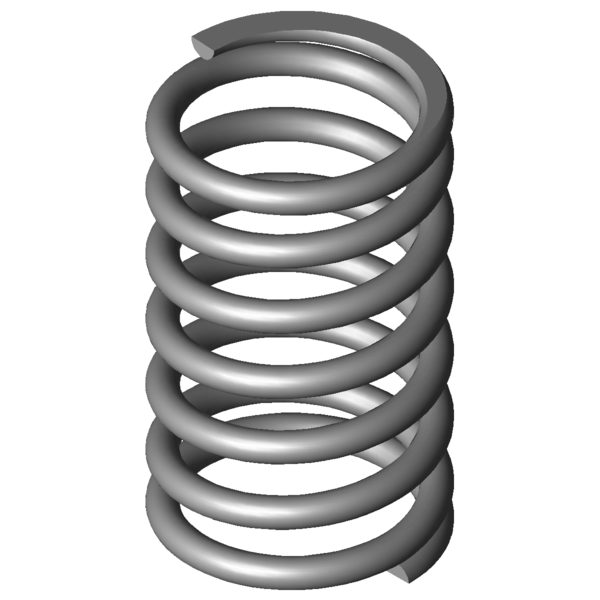 Obraz CAD Sprezyny naciskowe VD-375A