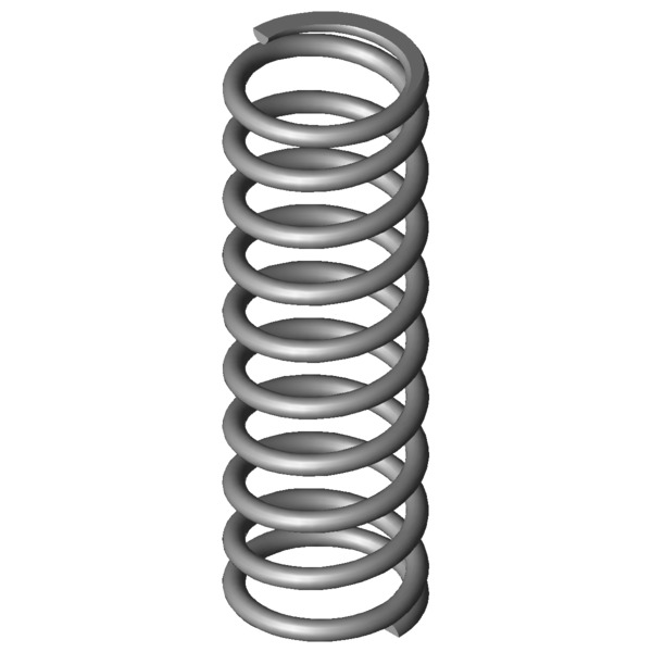 Obraz CAD Sprezyny naciskowe VD-377