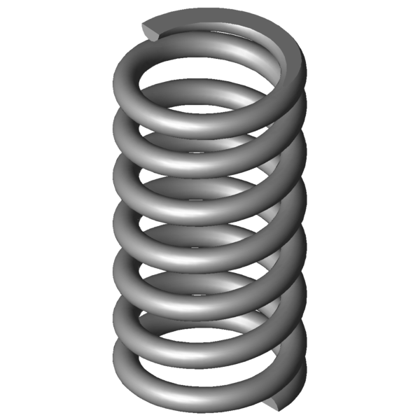 Obraz CAD Sprezyny naciskowe VD-381