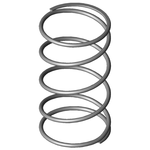 Obraz CAD Sprezyny naciskowe VD-389B