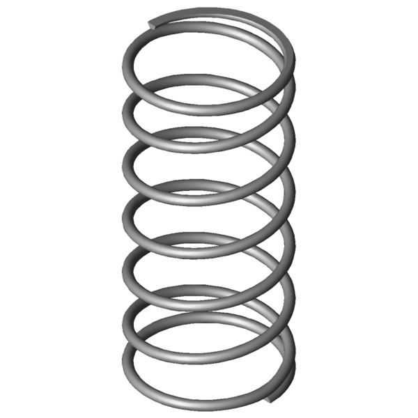 Obraz CAD Sprezyny naciskowe VD-389E-12