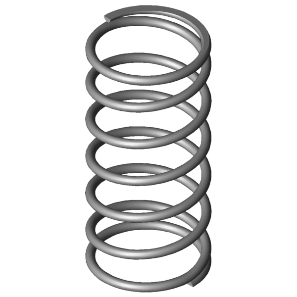 Obraz CAD Sprezyny naciskowe VD-389E-22