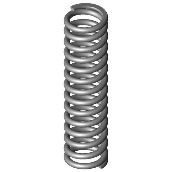 CAD kép nyomórugók VD-408