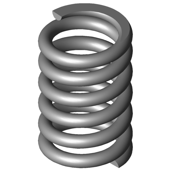 CAD kép nyomórugók VD-409A