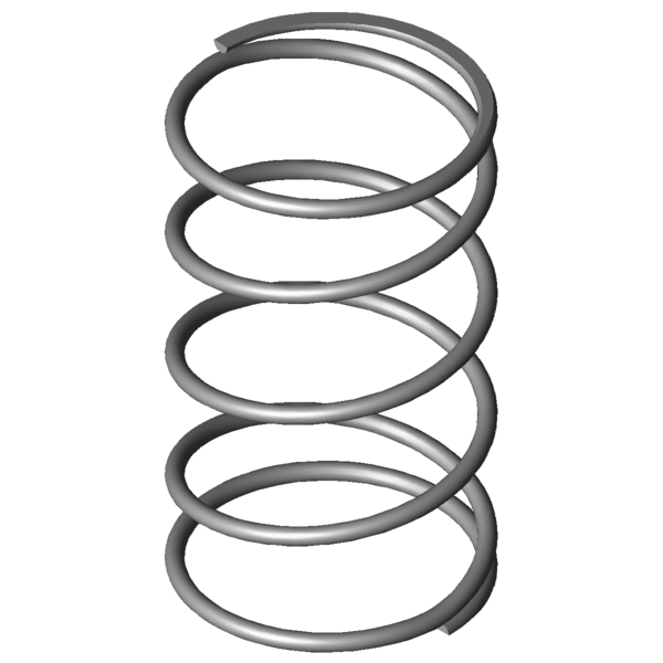 CAD kép nyomórugók VD-414A