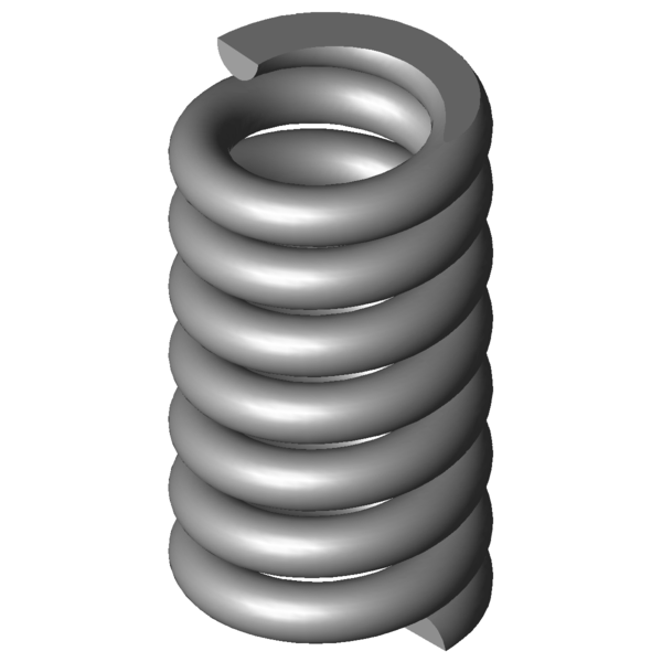 CAD kép nyomórugók VD-414AB