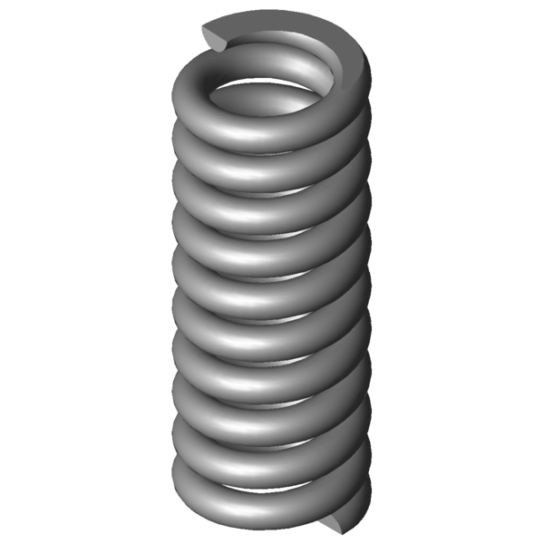 CAD kép nyomórugók VD-414AC