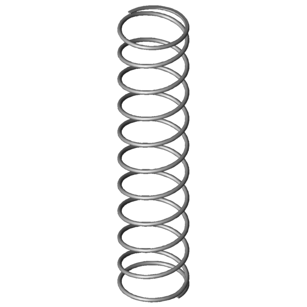 CAD kép nyomórugók VD-414C