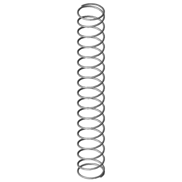 CAD kép nyomórugók VD-414D