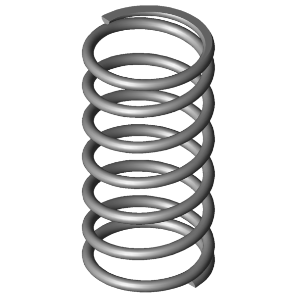 Obraz CAD Sprezyny naciskowe VD-414F