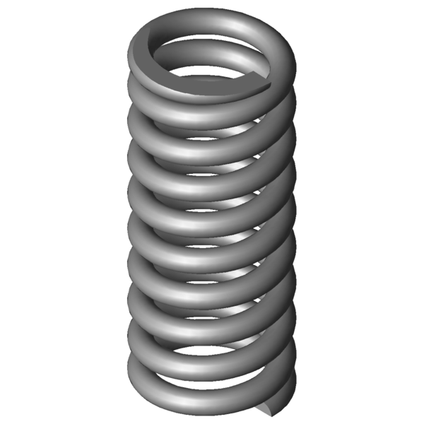 Immagine CAD Molle a compressione VD-414M-02