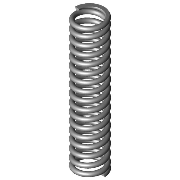 CAD kép nyomórugók VD-414M