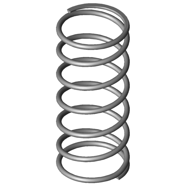 Immagine CAD Molle a compressione VD-416