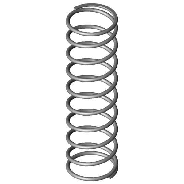 CAD kép nyomórugók VD-417