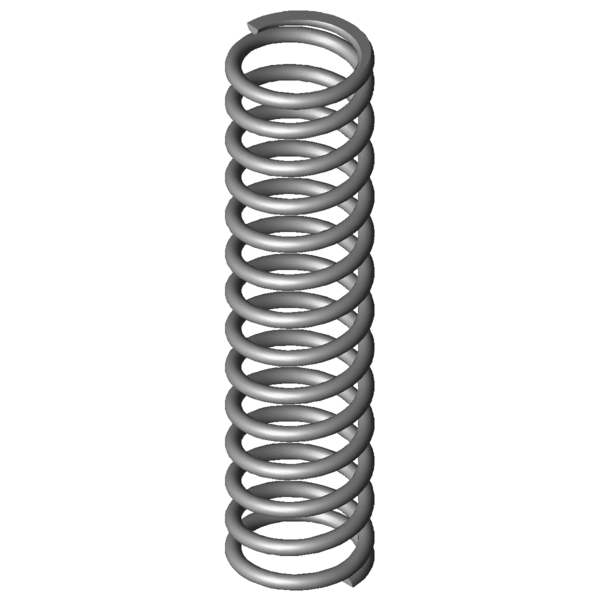 Immagine CAD Molle a compressione VD-428
