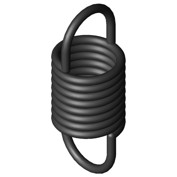 CAD-Bild Zugfedern Z-115V-29X