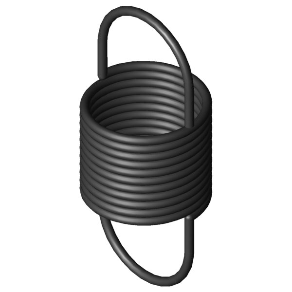CAD-Bild Zugfedern Z-116I