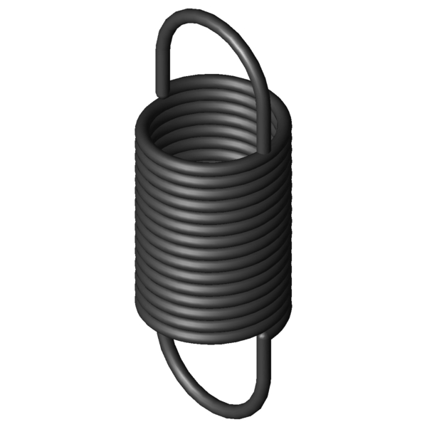 CAD image Extension Springs Z-162GI