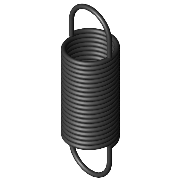 CAD image Extension Springs Z-178AI
