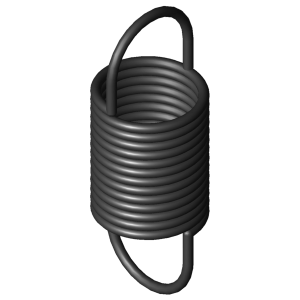 CAD image Extension Springs Z-178X