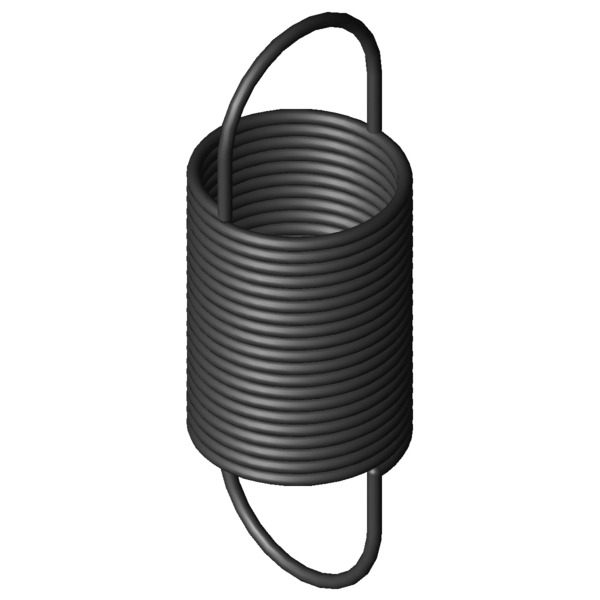 CAD image Extension Springs Z-2051X