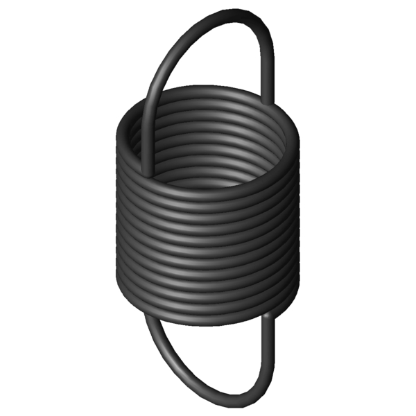 CAD image Extension Springs Z-209AX