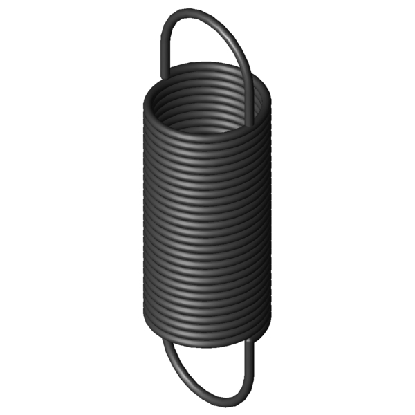 CAD image Extension Springs Z-209CI