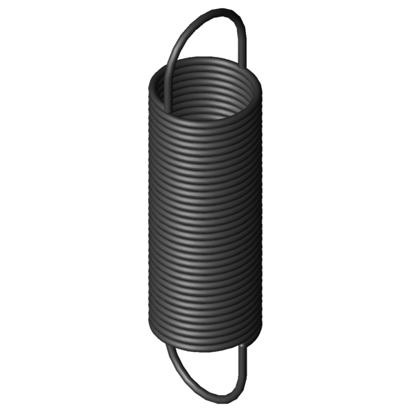 CAD image Extension Springs Z-209DX
