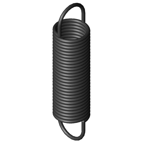 CAD obrázek Tažné pružiny Z-360X